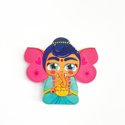 Ganesha- Birchwood Fridge Magnet