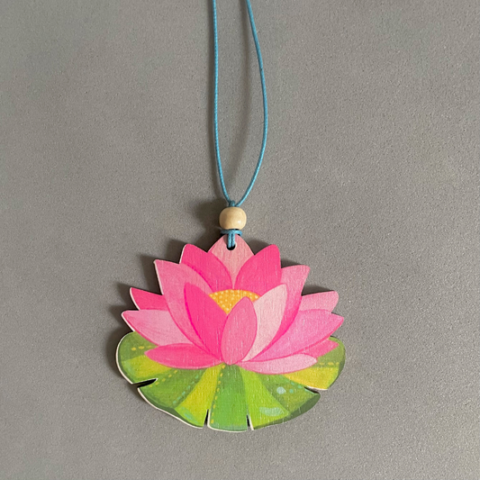 Lily Pad- Car Charm