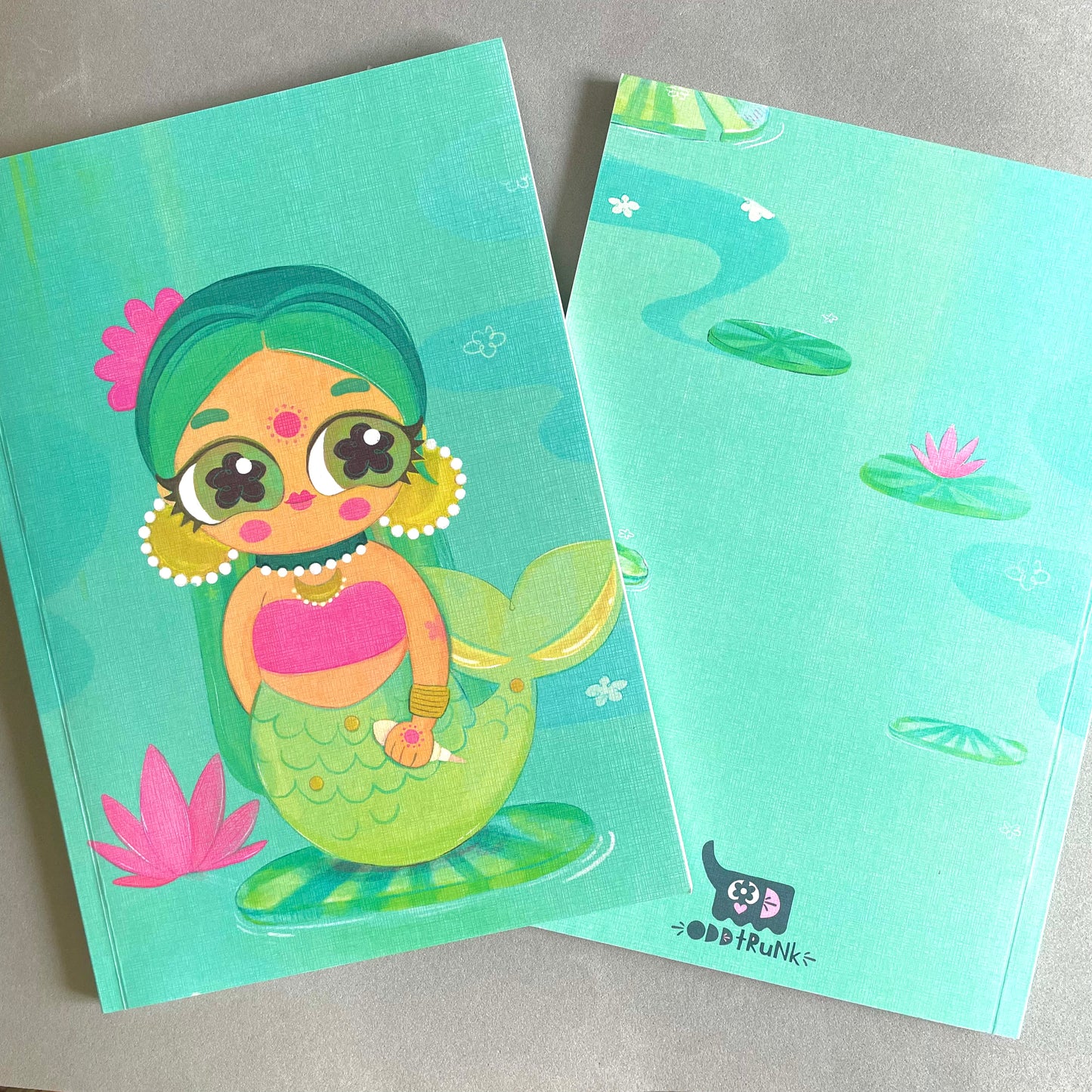 Mermaid- A5 Ruled Notebook | 100 pages